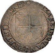 Ireland 6 Pence Harp (1601) KM# 8.2 ELIZABETH D G ANG FR ET HIB... coin obverse Ireland 6 Pence Harp (1601) KM# 8.2 ELIZABETH D G ANG FR ET HIB... coin obverse
