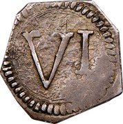 Ireland 6 Pence Cork 1647 KM# 80 VI coin reverse Ireland 6 Pence Cork 1647 KM# 80 VI coin reverse