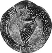 Ireland 6 Pence Elizabeth I (1601) KM# 8.3 ... OSVI DEVM ADI... coin reverse