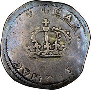 Ireland Crown Charles I 1649 KM# 84 CAR.. coin obverse Ireland Crown Charles I 1649 KM# 84 CAR.. coin obverse