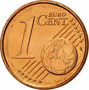 Ireland Euro Cent Harp 2006 KM# 32 1 EURO CENT LL coin reverse Ireland Euro Cent Harp 2006 KM# 32 1 EURO CENT LL coin reverse