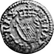Ireland Farthing James I 1613 KM# 20.1 coin reverse