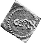 Ireland Farthing Cork (1643) KM# 70 CORK coin obverse