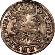 Lithuania Grosz Wilno 1626 KM# 32 SIG III D G REX PO M D L coin obverse Lithuania Grosz Wilno 1626 KM# 32 SIG III D G REX PO M D L coin obverse