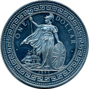 UK One Dollar Kingdom of Norway 1998 • ONE DOLLAR • 1998 coin obverse UK One Dollar Kingdom of Norway 1998 • ONE DOLLAR • 1998 coin obverse