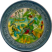 UK One Dollar Piet Heyn 1998 PIET HEYN coin reverse