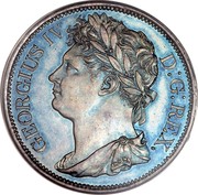 Ireland Penny George IV 1822 KM# 151 GEORGIUS IV D: G: REX coin obverse Ireland Penny George IV 1822 KM# 151 GEORGIUS IV D: G: REX coin obverse