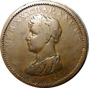 Ireland Penny Penny Token 1822  LUKE XX:CHAP. XXV. VER. coin reverse Ireland Penny Penny Token 1822  LUKE XX:CHAP. XXV. VER. coin reverse