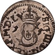 Lithuania Schilling (Sigismund III) KM# 16.2 SIG III D G REX P M D L coin obverse Lithuania Schilling (Sigismund III) KM# 16.2 SIG III D G REX P M D L coin obverse