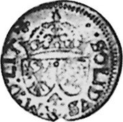 Lithuania Schilling (Sigismund III) KM# 16.1 SOLIDVS S M D LIT coin reverse Lithuania Schilling (Sigismund III) KM# 16.1 SOLIDVS S M D LIT coin reverse