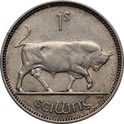 Ireland Shilling 1937 KM# 6 Sterling Coinage 1S SCILLING PM coin reverse Ireland Shilling 1937 KM# 6 Sterling Coinage 1S SCILLING PM coin reverse
