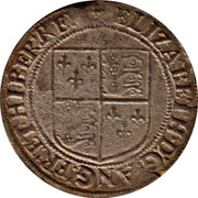 Ireland Shilling Elizabeth I (1601) KM# 9.3 ELIZABETH D G ANG FR ET HIBER REX coin obverse Ireland Shilling Elizabeth I (1601) KM# 9.3 ELIZABETH D G ANG FR ET HIBER REX coin obverse