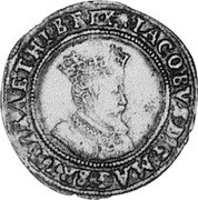 Ireland Shilling James I (1603) KM# 15.1 IACOBVS D G MAG BRIT FRAET HIB REX coin obverse Ireland Shilling James I (1603) KM# 15.1 IACOBVS D G MAG BRIT FRAET HIB REX coin obverse