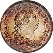 Ireland Ten Pence Token (George III) KM# Tn3 GEOGRIVS III DEI GRATIA coin obverse Ireland Ten Pence Token (George III) KM# Tn3 GEOGRIVS III DEI GRATIA coin obverse