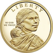 USA $1 (Anti-Discrimination Law) LIBERTY IN GOD WE TRUST GG coin obverse USA $1 (Anti-Discrimination Law) LIBERTY IN GOD WE TRUST GG coin obverse