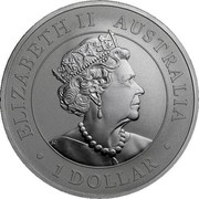 Australia 1 Dollar 6th Portrait - Super Pit 2019 P BU - Perth Mint ELIZABETH II AUSTRALIA 1 DOLLAR JC coin obverse Australia 1 Dollar 6th Portrait - Super Pit 2019 P BU - Perth Mint ELIZABETH II AUSTRALIA 1 DOLLAR JC coin obverse