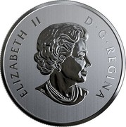 Canada 10 Dollars Year of the Rat 2020 Specimen ELIZABETH II D • G • REGINA SB coin obverse Canada 10 Dollars Year of the Rat 2020 Specimen ELIZABETH II D • G • REGINA SB coin obverse