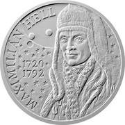 Slovakia 10 Euro 200th anniversary of the Maximilian Hell 2020 MAXIMILIAN HELL 1720 1792 coin reverse Slovakia 10 Euro 200th anniversary of the Maximilian Hell 2020 MAXIMILIAN HELL 1720 1792 coin reverse
