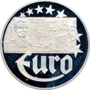 Greece 10 Euro Griechenland 1997 UNC EURO coin reverse