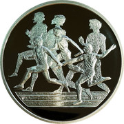Greece 10 Euro Summer Olympics 2004 in Athens - Relay (2003) Proof KM# 196 coin reverse Greece 10 Euro Summer Olympics 2004 in Athens - Relay (2003) Proof KM# 196 coin reverse