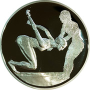 Greece 10 Euro Summer Olympics 2004 in Athens - Swimming (2003) Proof KM# 200 coin reverse Greece 10 Euro Summer Olympics 2004 in Athens - Swimming (2003) Proof KM# 200 coin reverse