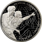 Greece 10 Euro XIII Special Olympics - The Event 2011 Proof KM# 242 XIII SPECIAL OLYMPICS WORLD SUMMER GAMES ATHENS 2011 coin reverse Greece 10 Euro XIII Special Olympics - The Event 2011 Proof KM# 242 XIII SPECIAL OLYMPICS WORLD SUMMER GAMES ATHENS 2011 coin reverse