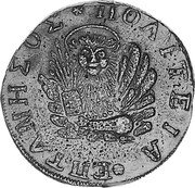 Greece 10 Gazettae 1801 KM# 4 Septinsular Republic ΕΠΤΑΝΗΣΟΣ ΠΟΛΙΤΕΙΑ coin obverse Greece 10 Gazettae 1801 KM# 4 Septinsular Republic ΕΠΤΑΝΗΣΟΣ ΠΟΛΙΤΕΙΑ coin obverse