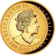 Australia 100 Dollars Australian Wedge-Tailed Eagle 2020 P High relief ELIZABETH II AUSTRALIA JC 100 DOLLARS coin obverse Australia 100 Dollars Australian Wedge-Tailed Eagle 2020 P High relief ELIZABETH II AUSTRALIA JC 100 DOLLARS coin obverse