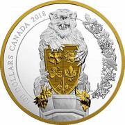 Canada 100 Dollars The Beaver 2018 Proof 100 DOLLARS CANADA 2018 PB coin reverse Canada 100 Dollars The Beaver 2018 Proof 100 DOLLARS CANADA 2018 PB coin reverse