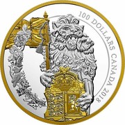 Canada 100 Dollars The Lion 2018 Proof 100 DOLLARS CANADA 2018 PB coin reverse Canada 100 Dollars The Lion 2018 Proof 100 DOLLARS CANADA 2018 PB coin reverse