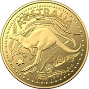 Australia 15 Dollars (4th Portrait - Kangaroo) AUSTRALIA 2019 1/10 OZ .9999 AU coin reverse Australia 15 Dollars (4th Portrait - Kangaroo) AUSTRALIA 2019 1/10 OZ .9999 AU coin reverse