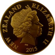 New Zealand 2 Dollars Jasmine 2015  NEW ZEALAND ELIZABETH II IRB 2015 coin obverse New Zealand 2 Dollars Jasmine 2015  NEW ZEALAND ELIZABETH II IRB 2015 coin obverse