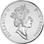 Canada 2 Dollars Parliament Buildings of Canada 2016 KM# 2106 ELIZABETH II D G REGINA coin obverse Canada 2 Dollars Parliament Buildings of Canada 2016 KM# 2106 ELIZABETH II D G REGINA coin obverse