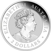 Australia 2 Dollars Welcome Stranger (Piedfort) 2020 ELIZABETH II AUSTRALIA • 2 DOLLARS • coin obverse Australia 2 Dollars Welcome Stranger (Piedfort) 2020 ELIZABETH II AUSTRALIA • 2 DOLLARS • coin obverse