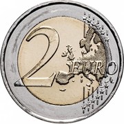 Greece 2 Euro (Manolis Andronikos) 2 EURO LL coin reverse
