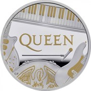 UK 2 Pounds Members of Queen 2020 Proof QUEEN CF coin reverse UK 2 Pounds Members of Queen 2020 Proof QUEEN CF coin reverse