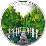 Canada 20 Dollars Maple Tree Tunnel 2018 CANADA 2018 coin reverse Canada 20 Dollars Maple Tree Tunnel 2018 CANADA 2018 coin reverse