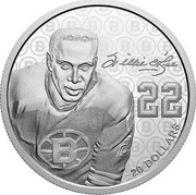 Canada 20 Dollars Willie O'Ree 2020 20 DOLLARS coin reverse Canada 20 Dollars Willie O'Ree 2020 20 DOLLARS coin reverse