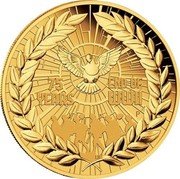 Australia 200 Dollars 75th Anniversary of the End of WWII 2020 P 75 YEARS END OF WWII coin reverse Australia 200 Dollars 75th Anniversary of the End of WWII 2020 P 75 YEARS END OF WWII coin reverse