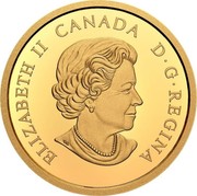 Canada 200 Dollars The Atlantic 2020 ELIZABETH II CANADA D•G•REGINA coin obverse Canada 200 Dollars The Atlantic 2020 ELIZABETH II CANADA D•G•REGINA coin obverse