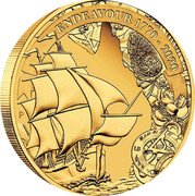 Australia 25 Dollars 250th anniversary of The Endeavour 2020 P Proof ENDEAVOUR 1770-2020 coin reverse Australia 25 Dollars 250th anniversary of The Endeavour 2020 P Proof ENDEAVOUR 1770-2020 coin reverse