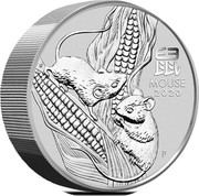 Australia 30 Dollars Year of the Mouse 2020 P MOUSE 2020 P coin reverse Australia 30 Dollars Year of the Mouse 2020 P MOUSE 2020 P coin reverse