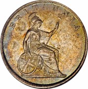 Greece 30 Lepta Britannia 1862 KM# 35 BRITANNIA coin reverse Greece 30 Lepta Britannia 1862 KM# 35 BRITANNIA coin reverse