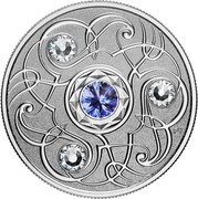 Canada 5 Dollars Birthstone. September Sapphire 2020 PY coin reverse Canada 5 Dollars Birthstone. September Sapphire 2020 PY coin reverse