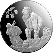Latvia 5 Euro Gifts of the Forest 2019 Proof  coin reverse Latvia 5 Euro Gifts of the Forest 2019 Proof  coin reverse
