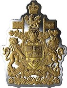 Canada 50 Dollars Real Shapes - Coat of Arms 2020  coin reverse Canada 50 Dollars Real Shapes - Coat of Arms 2020  coin reverse