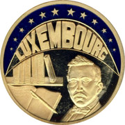 Luxembourg ECU Luxembourg 1994 UNC LUXEMBOURG coin obverse Luxembourg ECU Luxembourg 1994 UNC LUXEMBOURG coin obverse