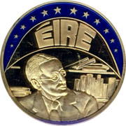 Ireland ECU Eire 1994 UNC ÉIRE coin obverse Ireland ECU Eire 1994 UNC ÉIRE coin obverse