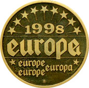 Finland ECU Martti Antisaari 1998 EUROPA EUROPE 1998 coin reverse Finland ECU Martti Antisaari 1998 EUROPA EUROPE 1998 coin reverse