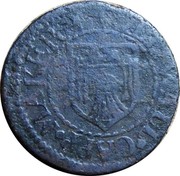 UK Farthing London Fleet Bridge W.M.W. ND (1648-1672)  WILL ∙ WALL ∙ CAPP ∙ MAKER ∙ coin obverse UK Farthing London Fleet Bridge W.M.W. ND (1648-1672)  WILL ∙ WALL ∙ CAPP ∙ MAKER ∙ coin obverse
